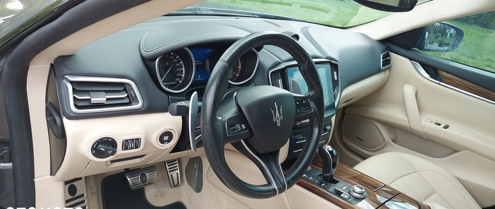 Maserati Ghibli cena 146999 przebieg: 110500, rok produkcji 2018 z Chełm małe 407